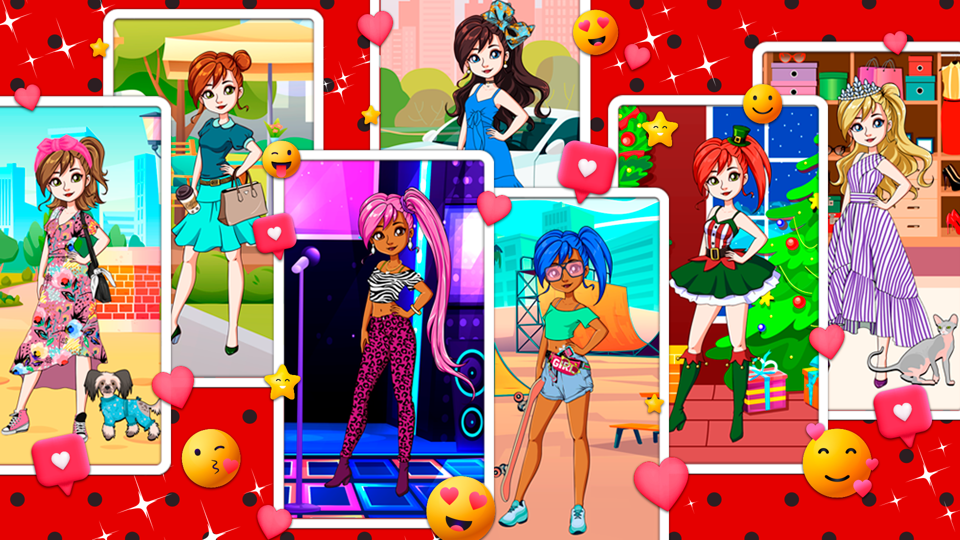 Dress-Up Marinette & Friends screenshot