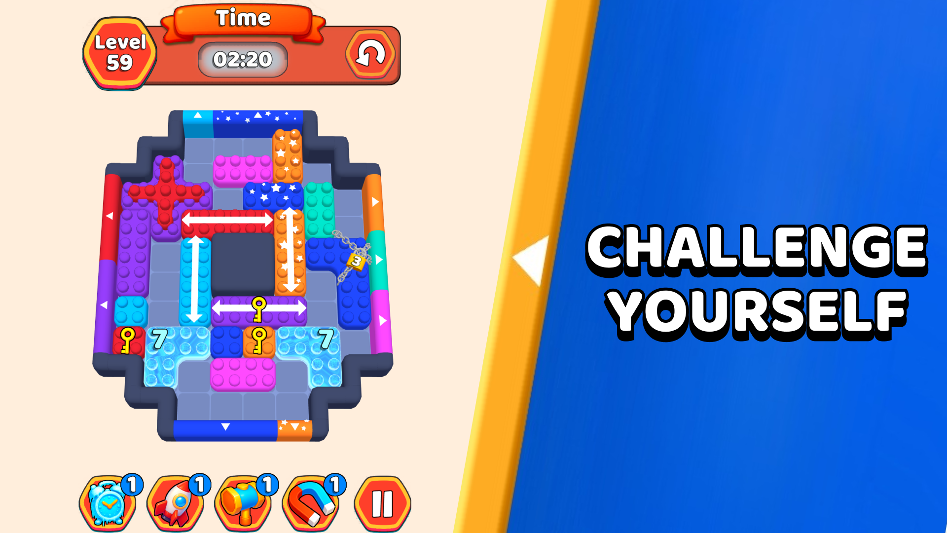 Sort Out Blocks! 3D screenshot