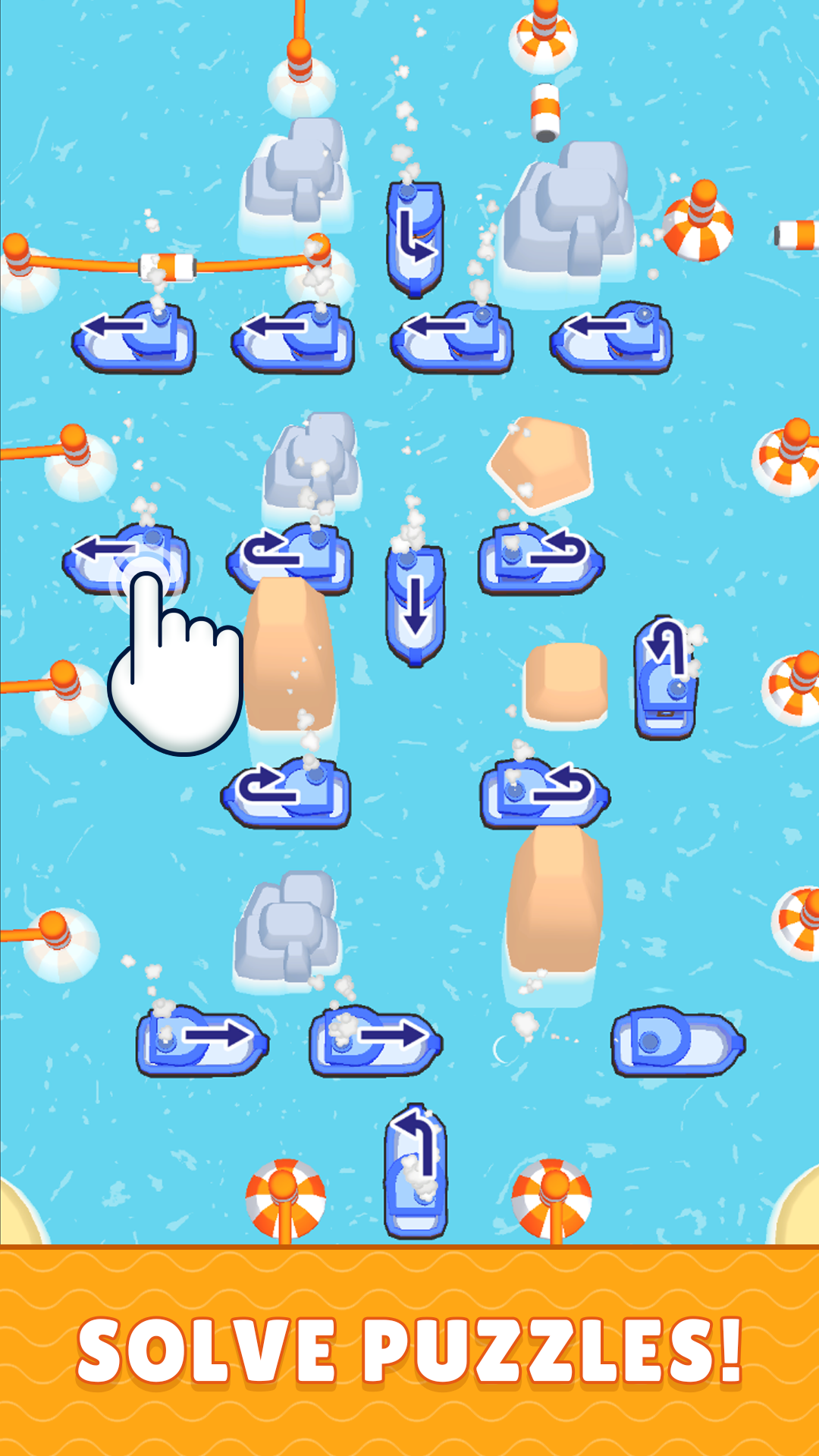 Traffic jam on the River! Untangle the Boats screenshot 6