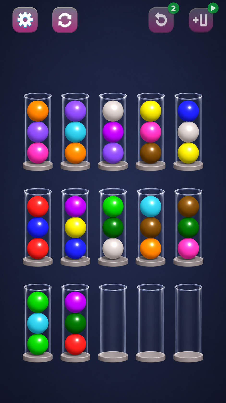 Ball Sort Puzzle: Color Tubes screenshot 6
