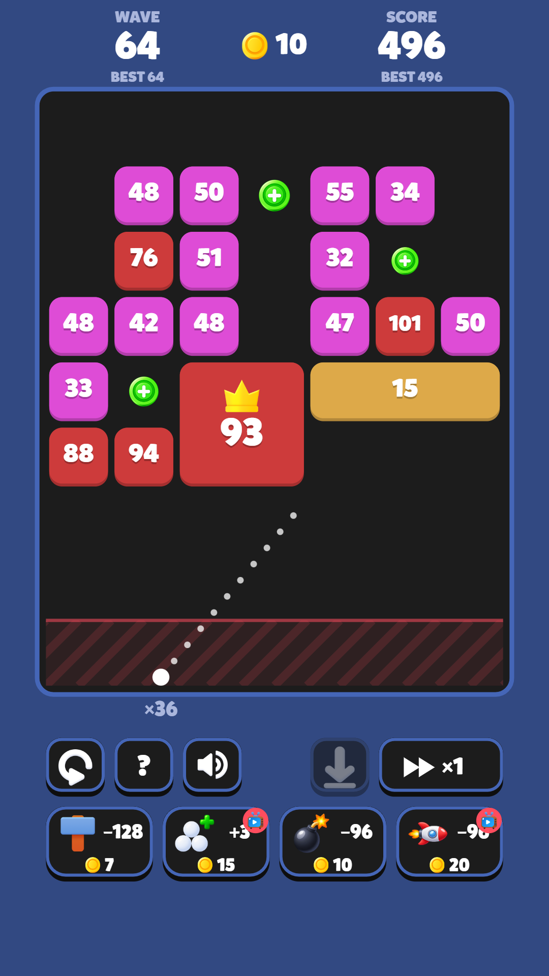 Brick Swarm 2048 screenshot 5
