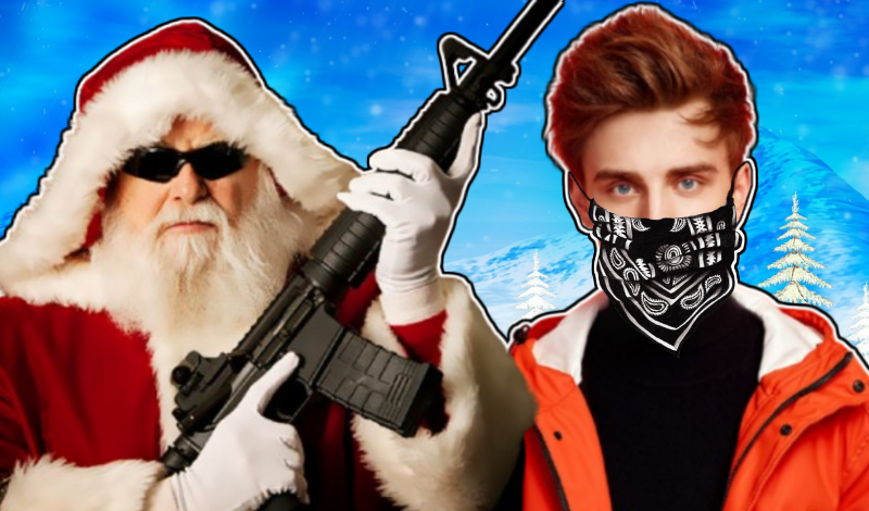 The robbery of Santa Claus! game cover