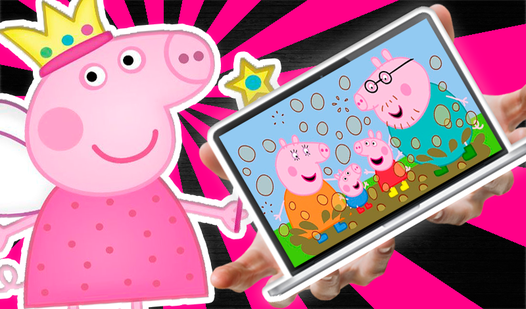 Look at what's on Peppa Pig's laptop!