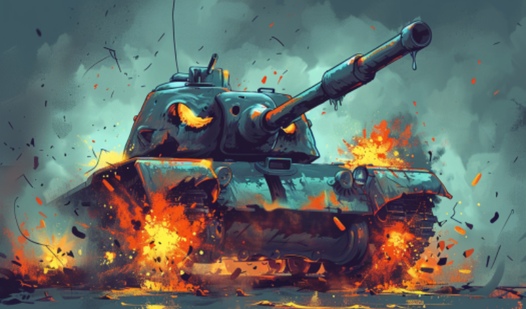 Hell tank: zombie army