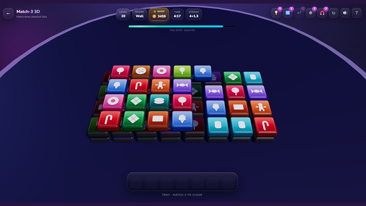 Match-3 3D — screenshot 5