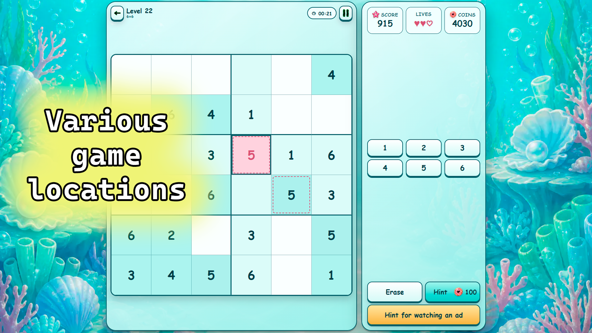 Sudoku for Girls — screenshot 2