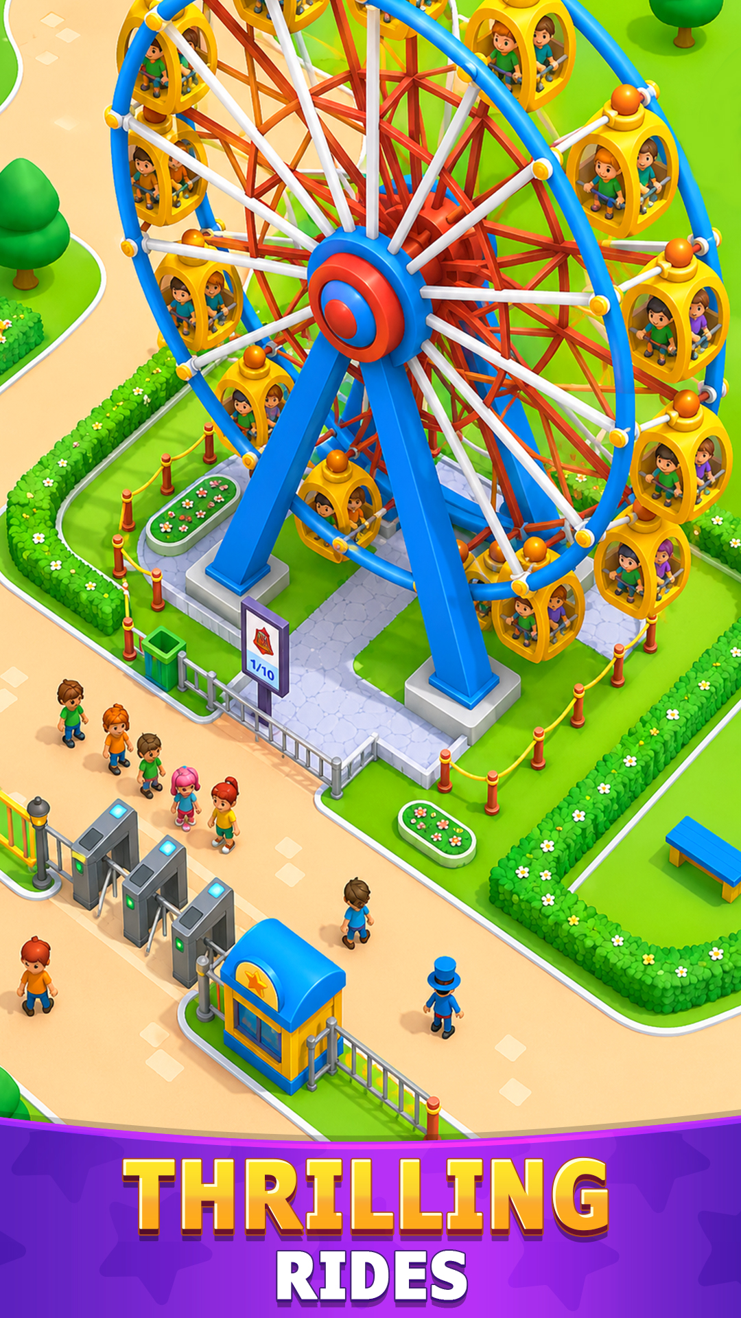 My Perfect Theme Park: Idle Tycoon screenshot 6