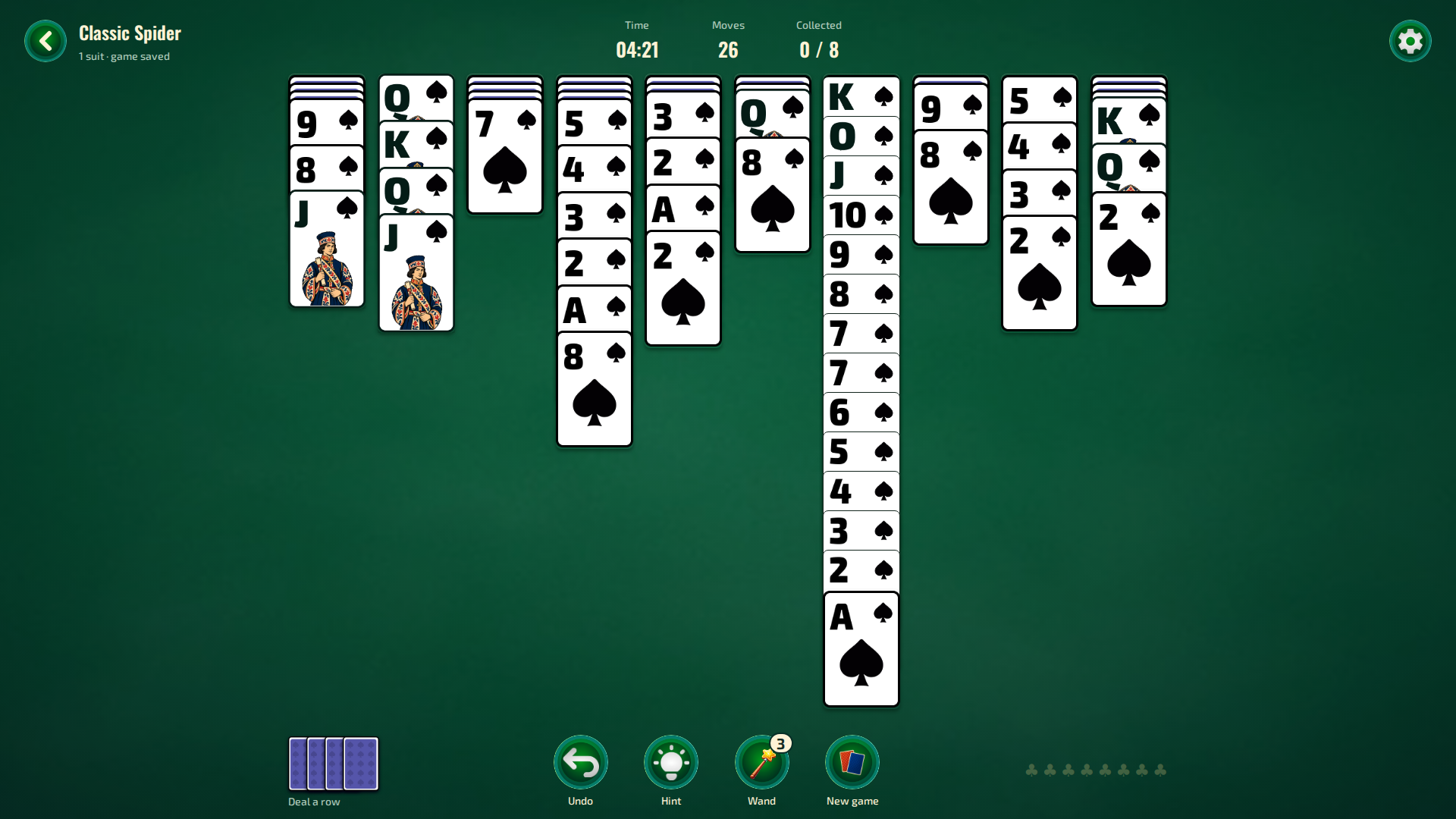 Spider Solitaire: The Eternal Russian Classic — screenshot 2