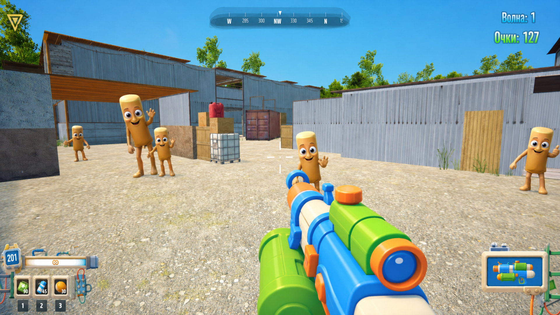 Тунг Тунг Атакует! - 3D Шутер! — screenshot 3