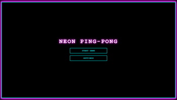 Neon Ping-Pong