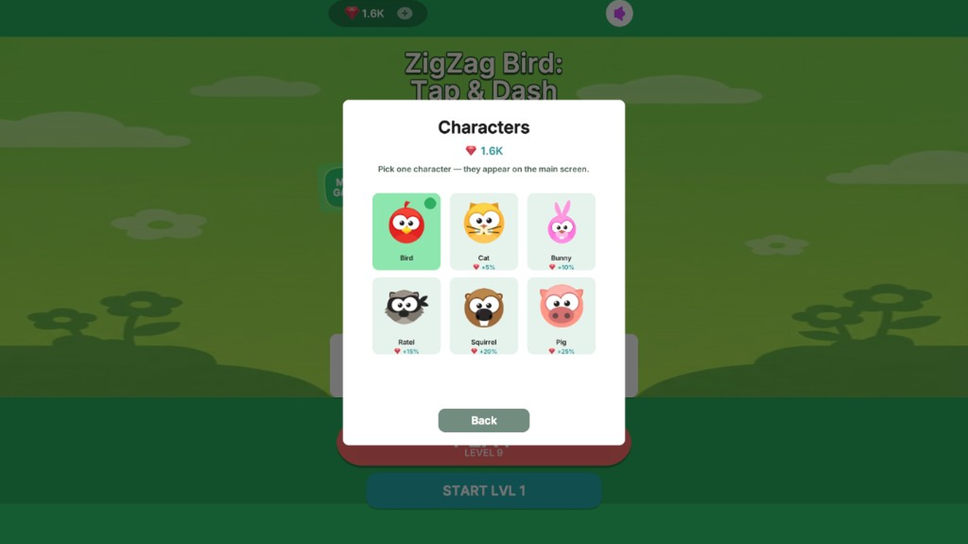 ZigZag Bird: Tap & Dash — screenshot 2