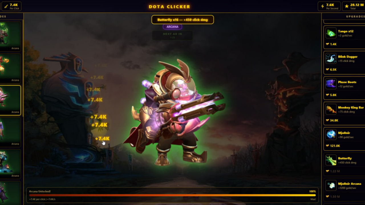Dota Clicker — screenshot 3