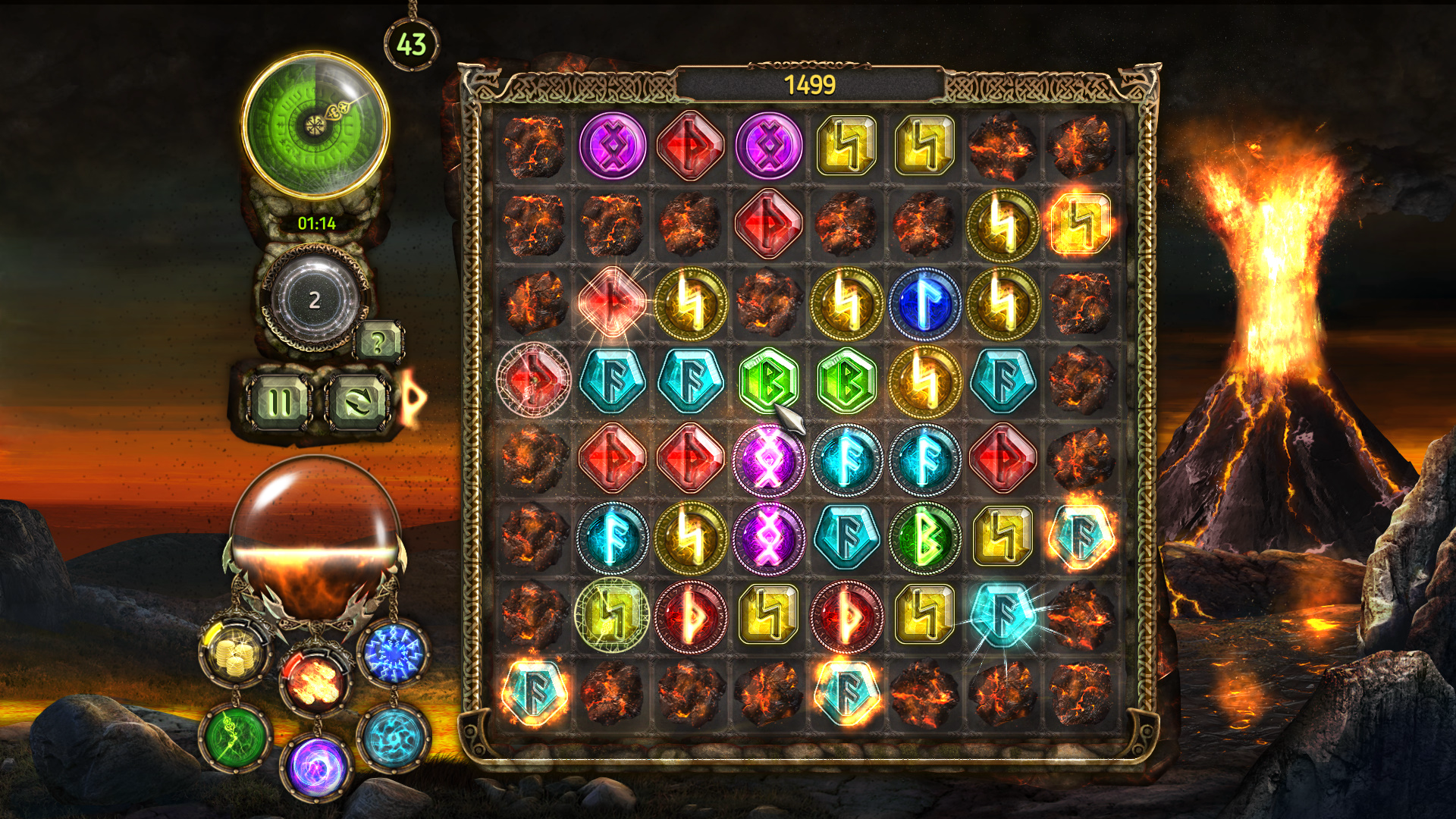 Viking Magic - Match 3 screenshot