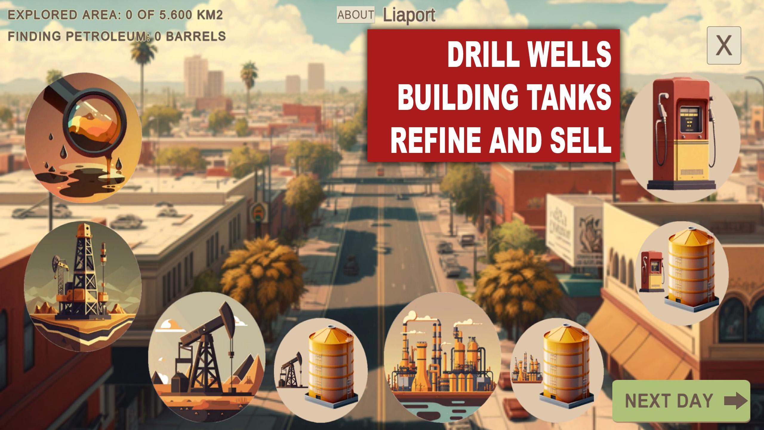 Oligarch - oil company screenshot