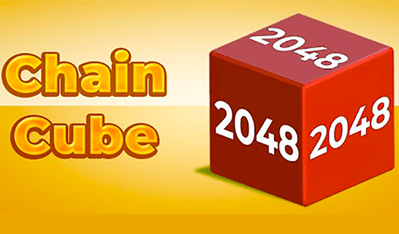 Chain Cube: 2048 merge game cover