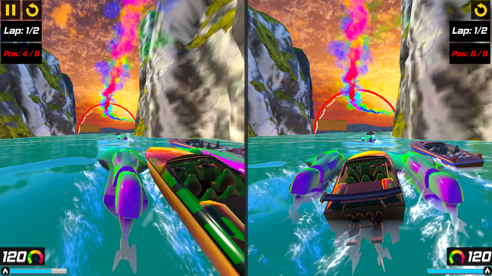 Jet Boat Racing screenshot