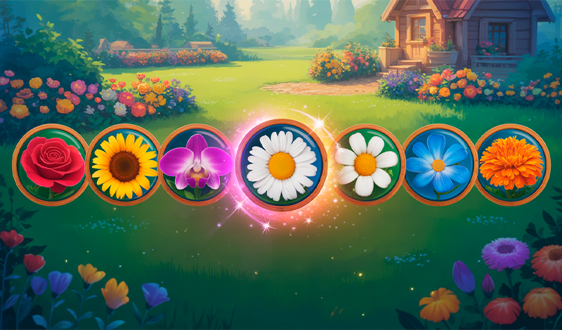 Flower Merge: Merge and Buy game cover
