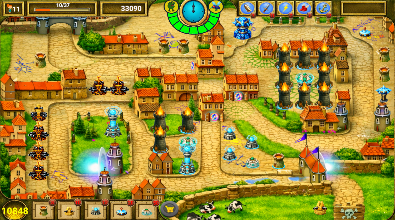 Turrets: Protect the girls! — screenshot 5