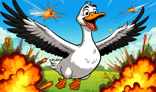 Goose trapose
