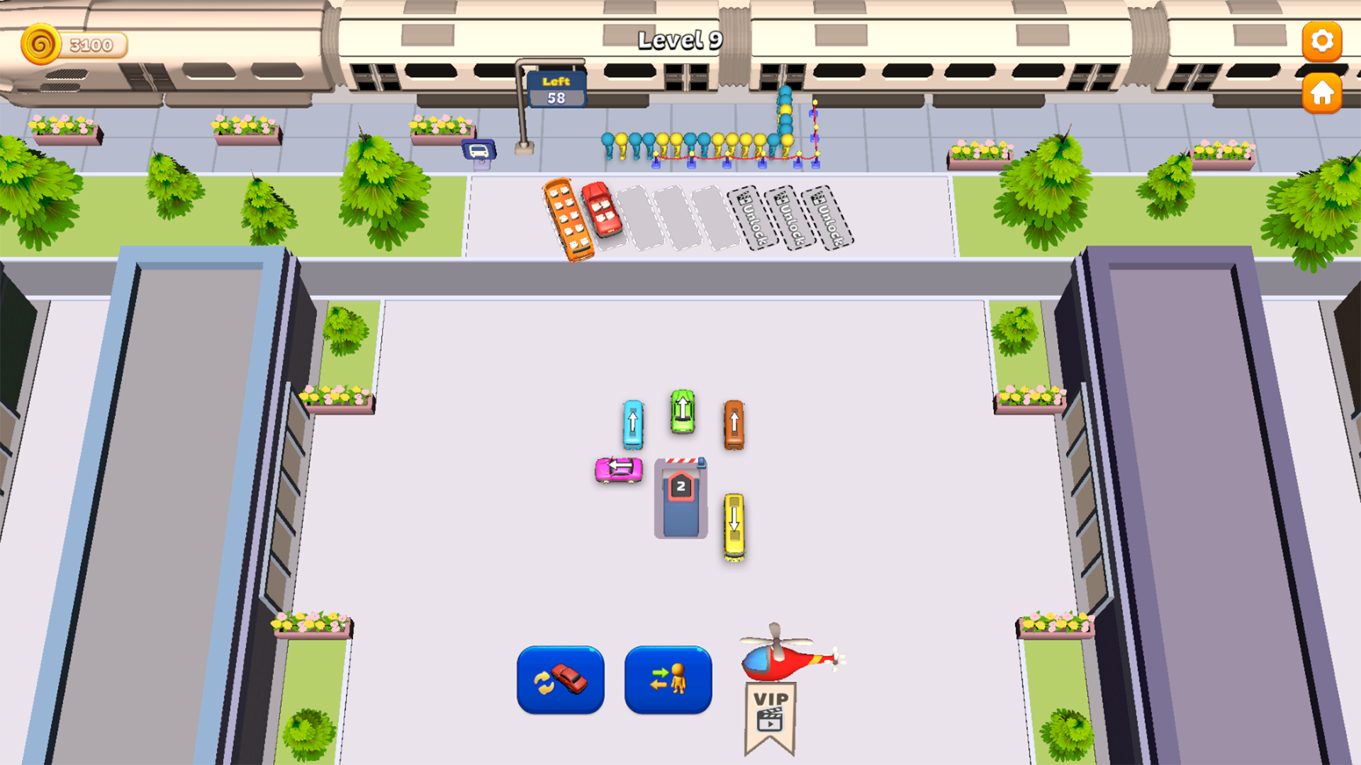 Unjam the Traffic: Bus Stop! screenshot 3