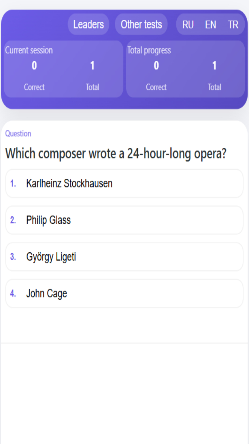 General Knowledge and IQ Test. 1000+ Questions screenshot 3