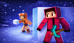 Hide and Seek in Minecraft