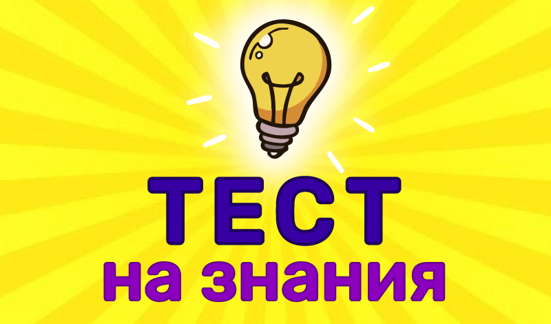 Тест на Знания game cover