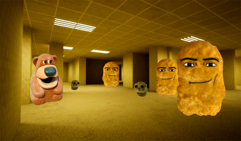 Meme nextbots game cover