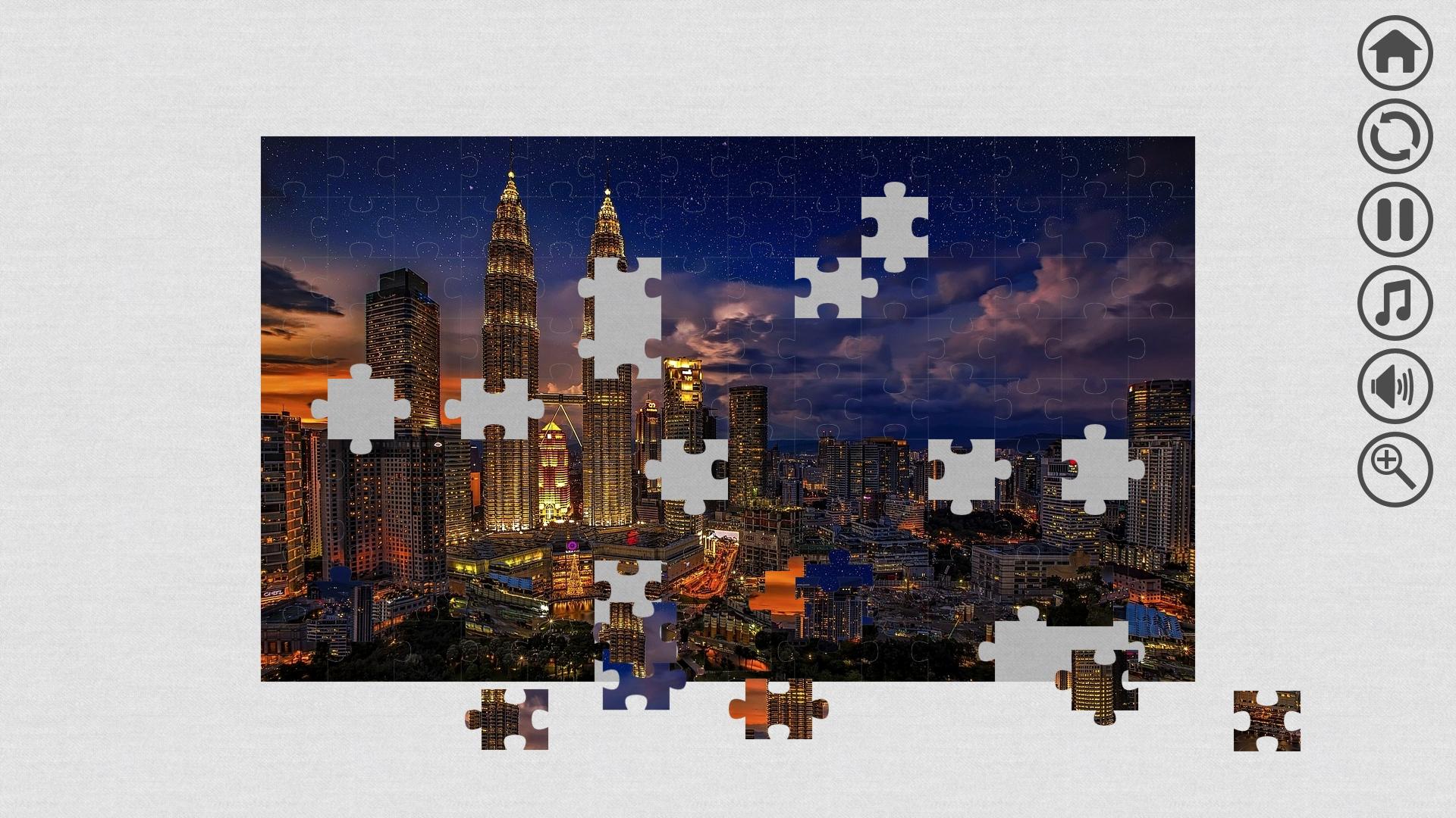 Cities Jigsaw Puzzle screenshot