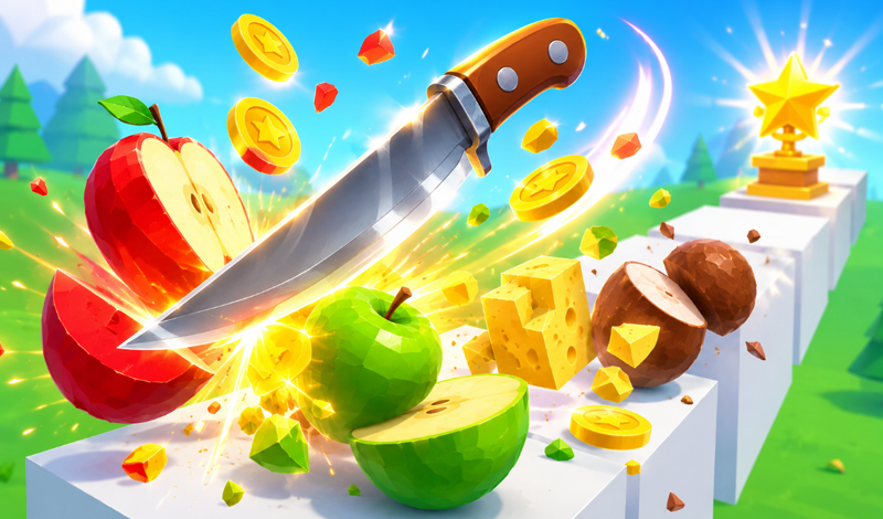 Throw the knife game cover