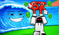 Escape from the Tsunami and Save Brainrot Original