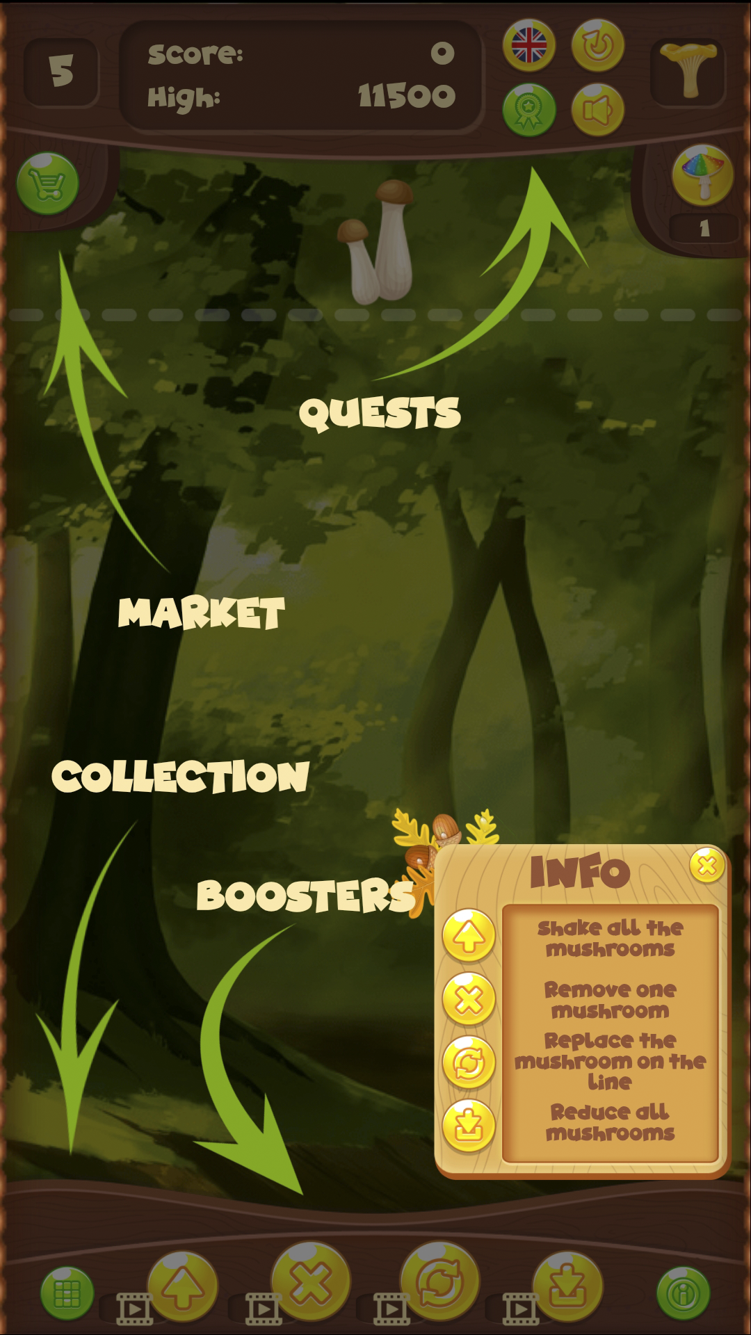 Mushroom Merge: Secrets of the Forest screenshot 12