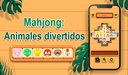 Mahjong: Animales divertidos