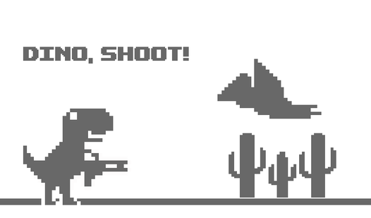 Dino, shoot!