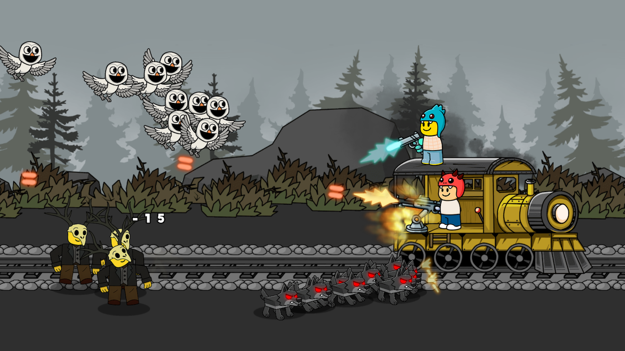 99 Nights In The Forest Survival On The Train screenshot