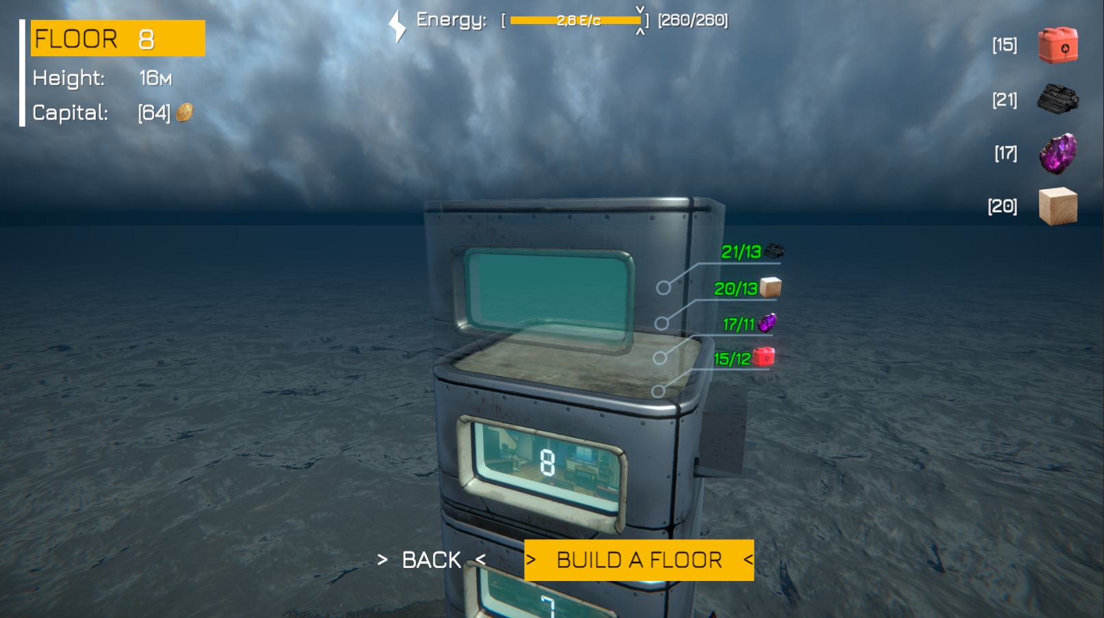 Three in a row 3D: Floors — screenshot 2