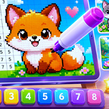 Color Pixels - Coloring by Numbers