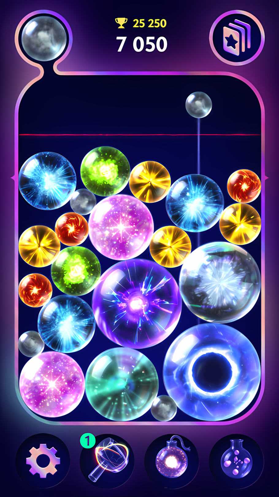 Merge: Magic Orbs 2048 screenshot 3