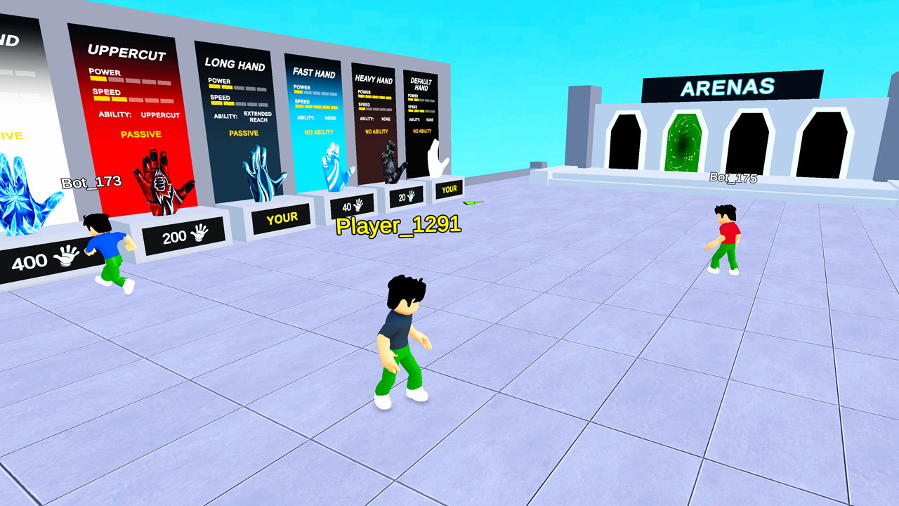 Obby: Slap Battle Online Arena +1 screenshot 1