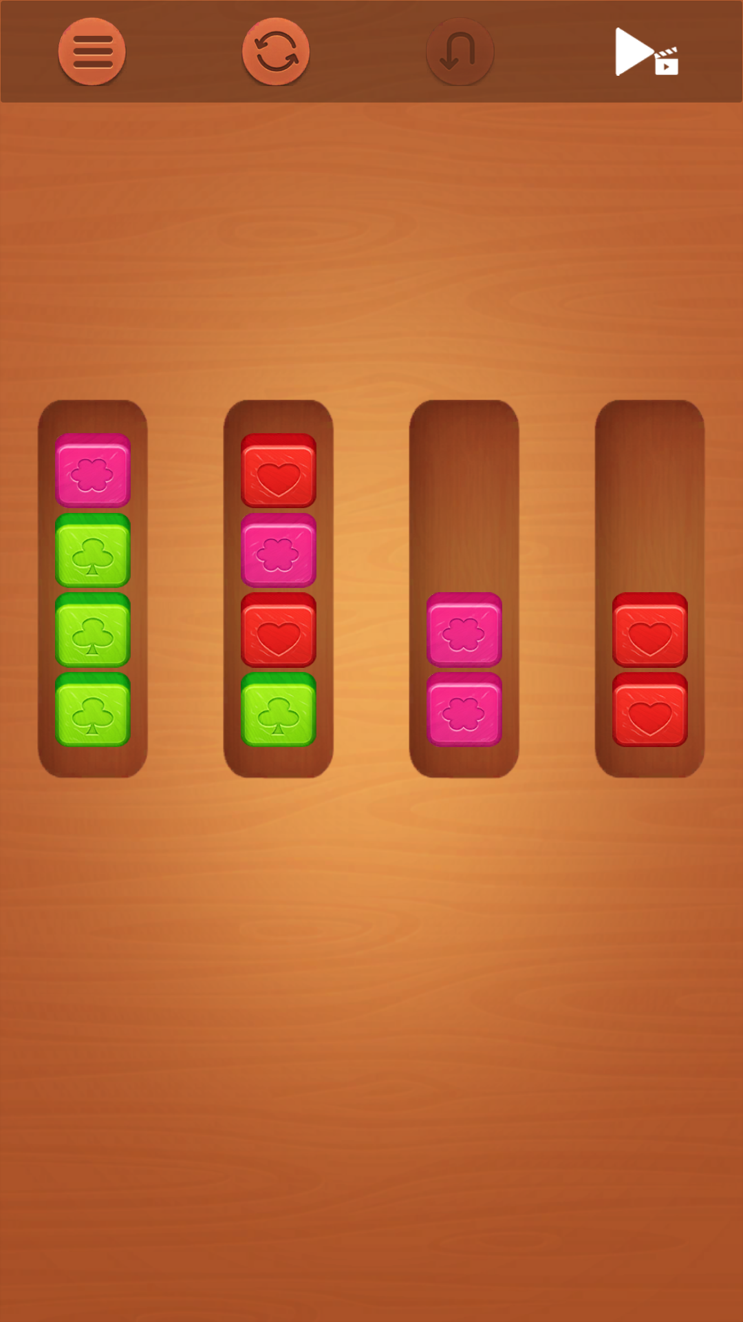 Wood Cube Sort screenshot 3