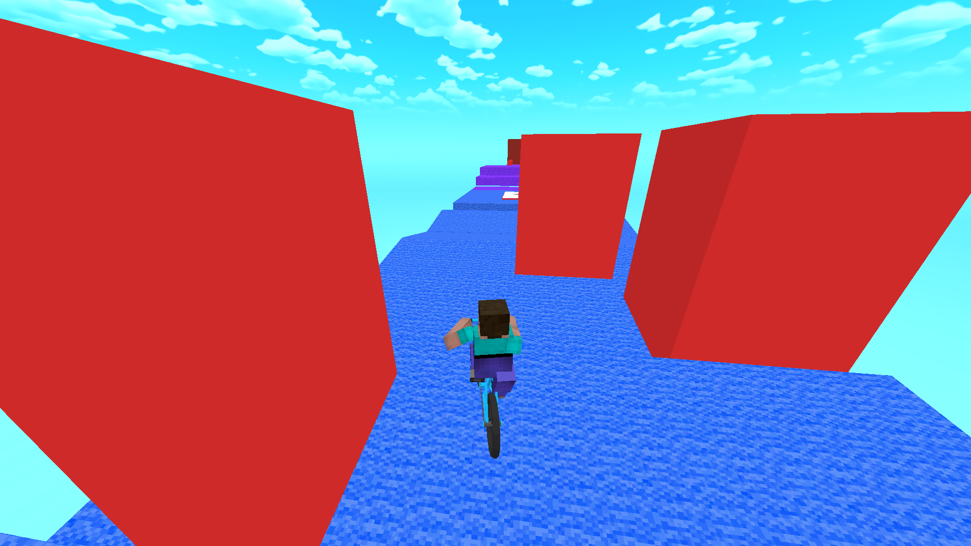 Noob: Obby on a Bike screenshot