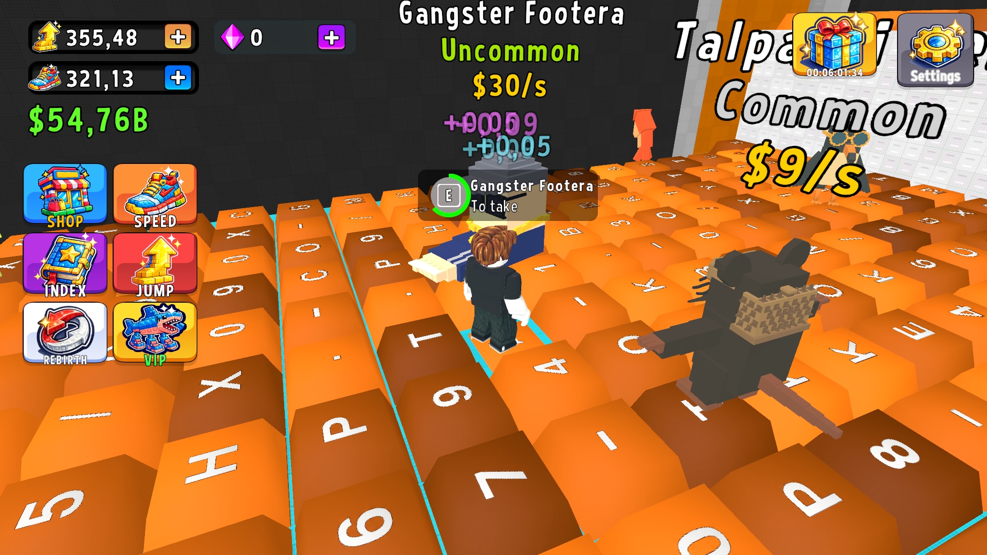 Escape for ASMR Brainrots: +1 Speed and Jump — screenshot 5