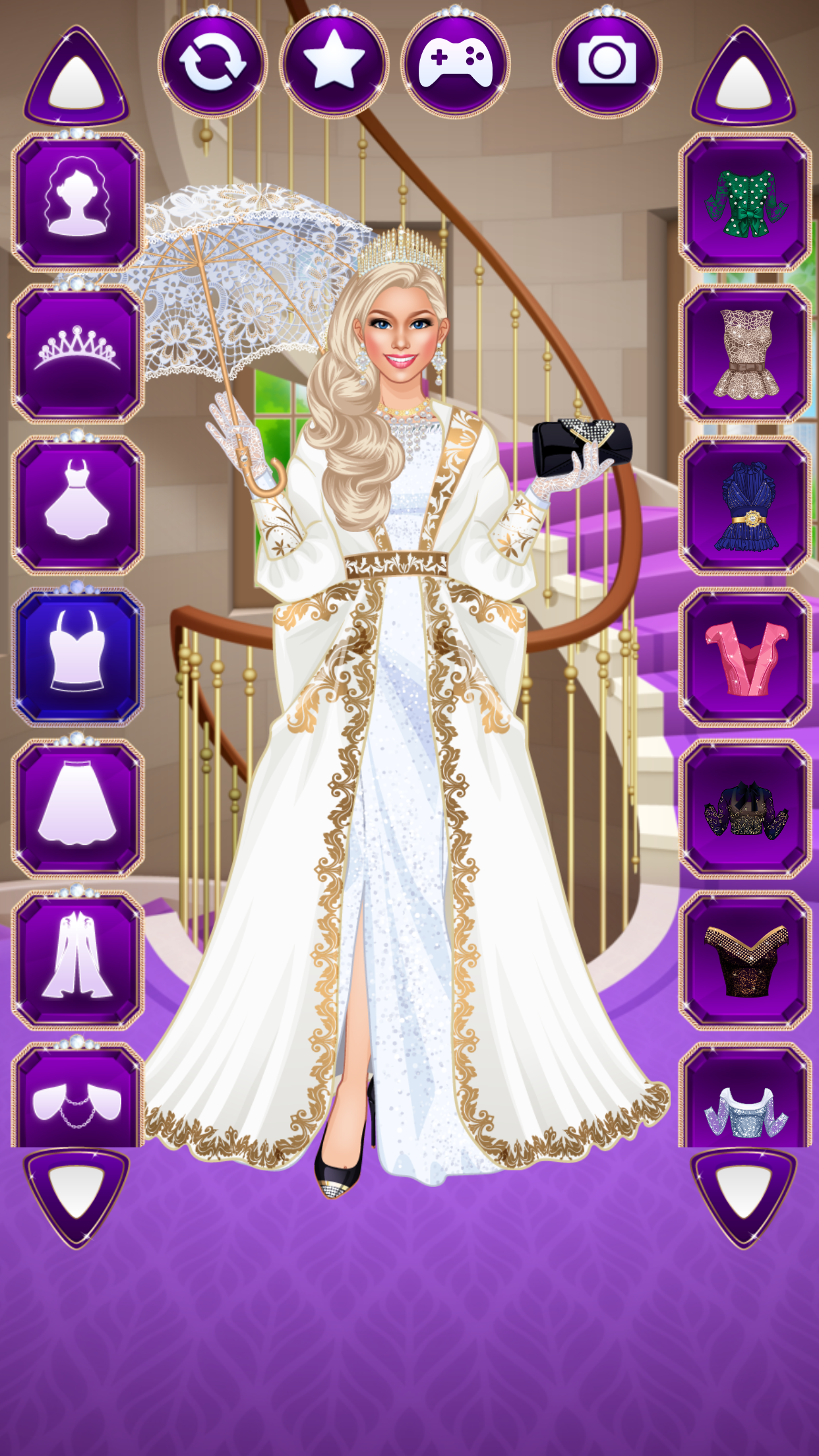 Royal Fashion Dress Up screenshot 16