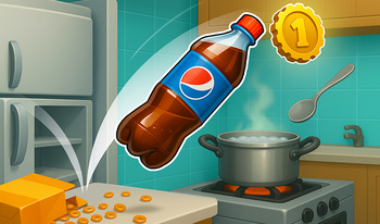 Jumping Bottle 3D