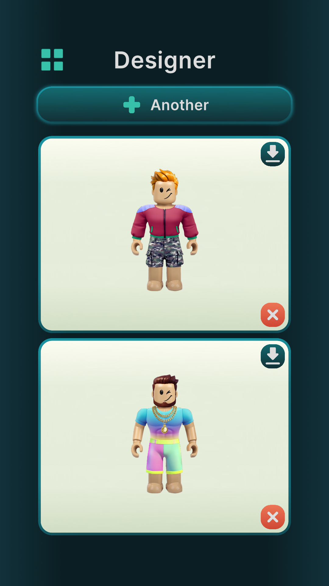 Creator of skins for roblox screenshot 5
