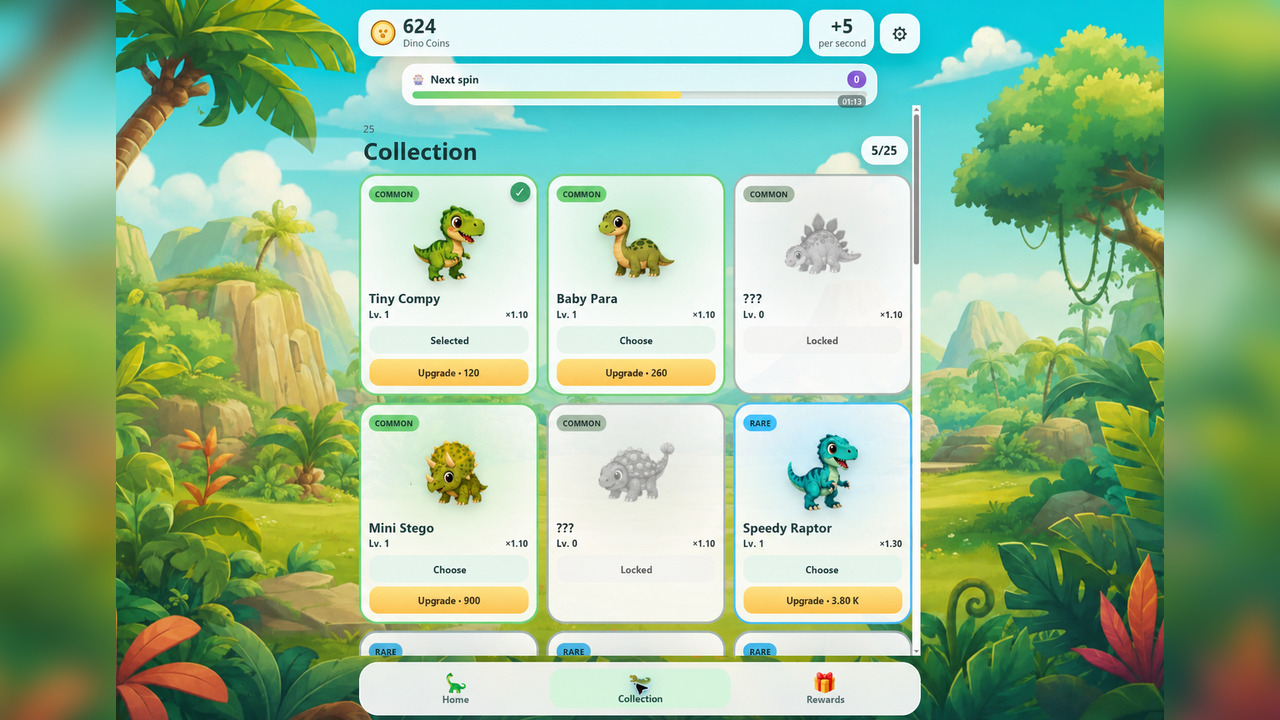 DinoClick: Egg Mystery — screenshot 1