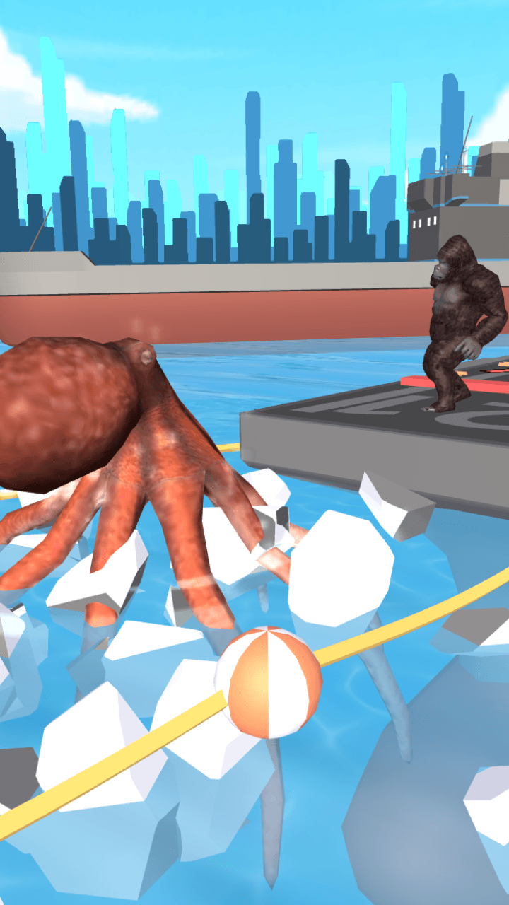 Giant Monster Run: Kaiju Evolution screenshot 6
