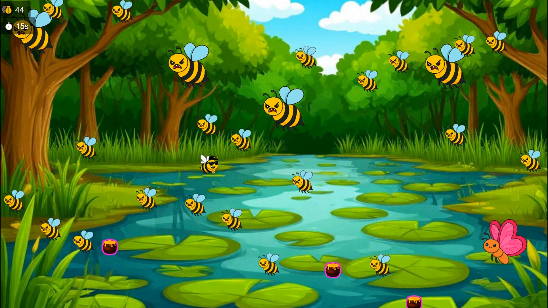 Flight of the bee — screenshot 2