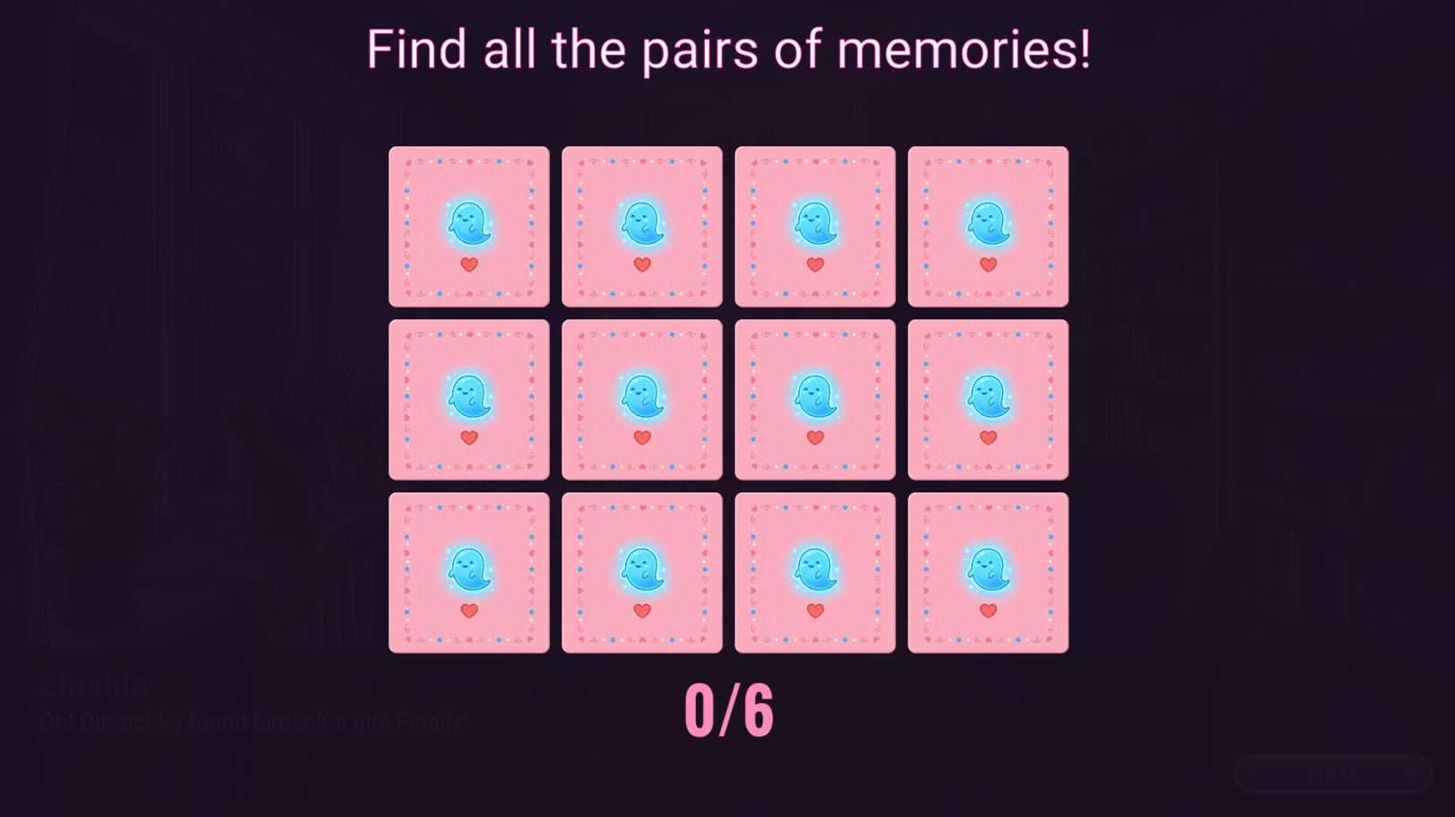 Tinder for a Ghost — screenshot 1
