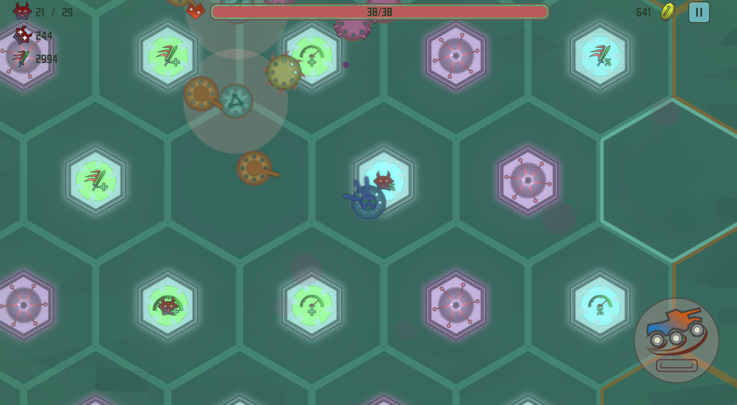 Hex-Battle: Puzzle — screenshot 2